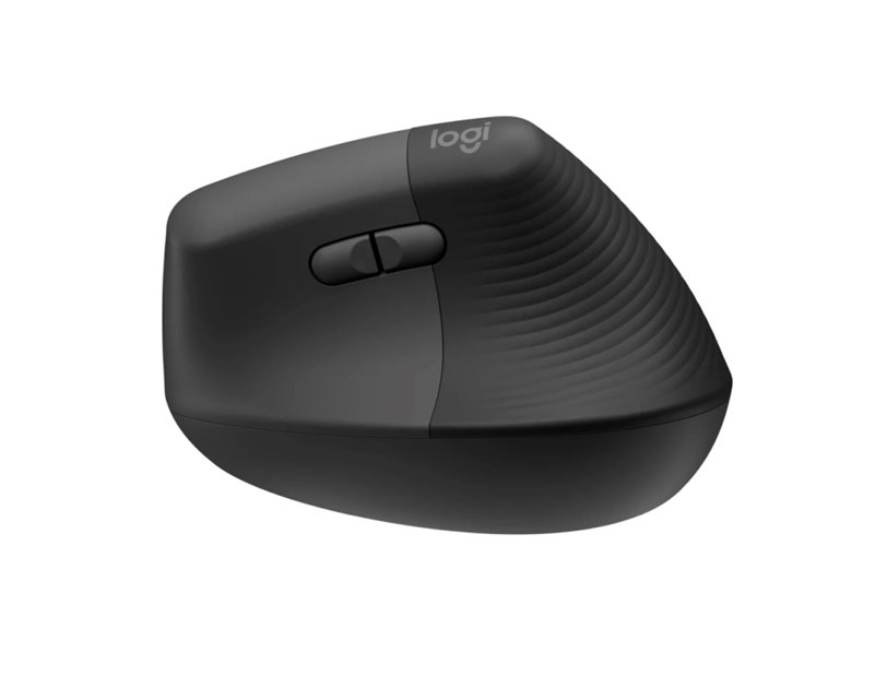 Logitech Lift bežični vertikalni ergonomski miš, USB, sivi (910-006473)