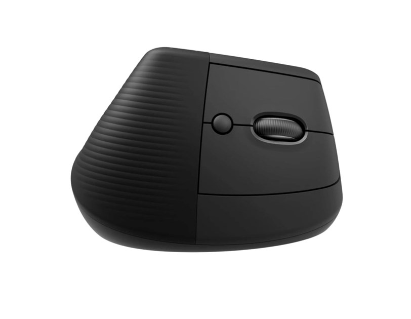 Logitech Lift bežični vertikalni ergonomski miš, USB, sivi (910-006473)