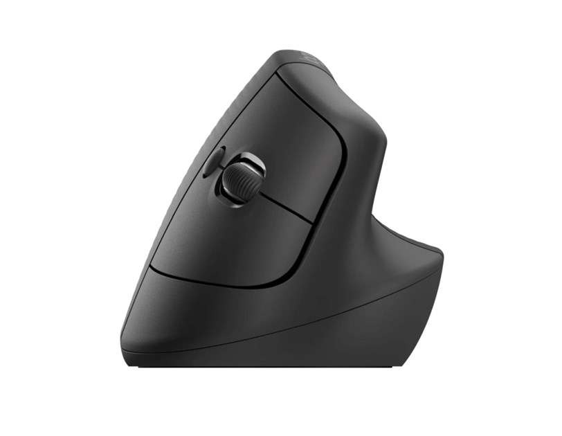 Logitech Lift bežični vertikalni ergonomski miš, USB, sivi (910-006473)