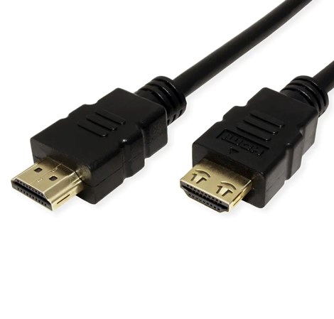 Roline VALUE UltraHD HDMI kabel sa mrežom, M/M, crni 7.5m