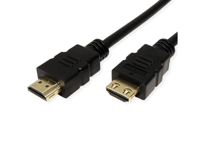 Roline VALUE UltraHD HDMI kabel sa mrežom, M/M, crni 7.5m