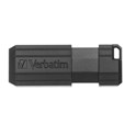 Verbatim USB2.0 PinStripe 64GB, crni