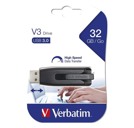 Verbatim V3 32GB USB3.2 Gen1, crni