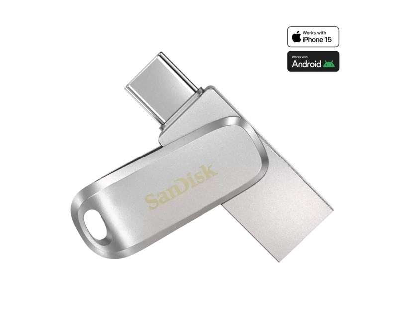 SanDisk 128GB Ultra Dual Drive Luxe USB3.2/USB-C (SDDDC4-128G-G46)