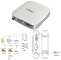 Magewell USB Capture AIO, USB3.0 BOX, 1-channel HDMI/DVI/VGA/YPbPr/S-Vid/CVBS/SDI, plus one unbalanced stereo audio, Plug and Play, Windows/Linux/Mac (32110)