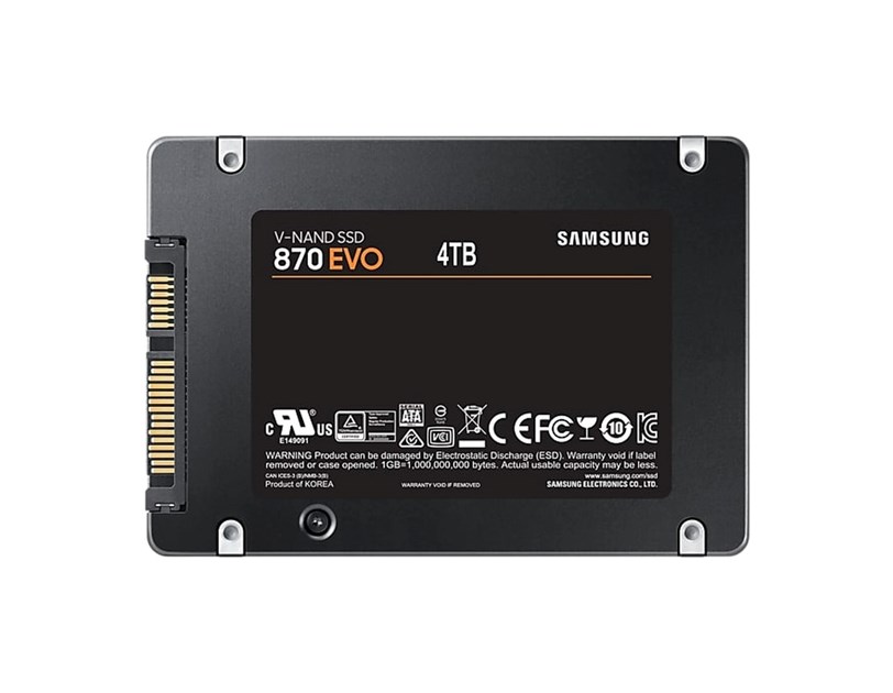Samsung 870 EVO 4TB SSD, R/W: 560/530MB/s (MZ-77E4T0B/EU)