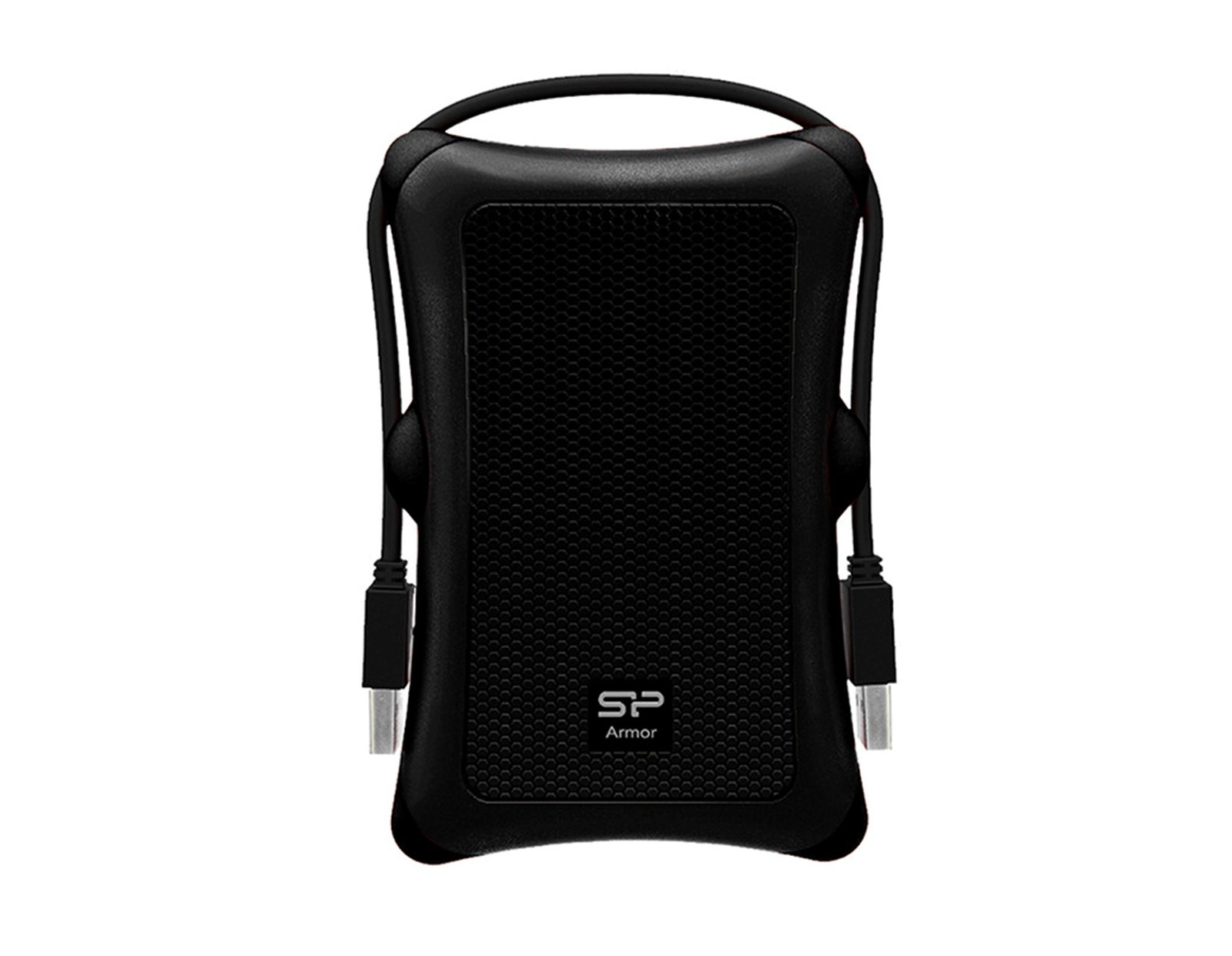 Silicon Power A30 ARMOR 2TB vanjski HDD disk 2.5" USB 3.2 Gen1, MIL-STD 810G, crni