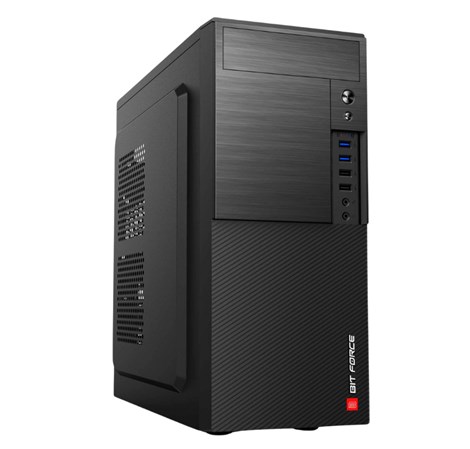 Bit Force BLADE BS-4 v2.0 Midi Tower ATX kućište bez napajanja, crno