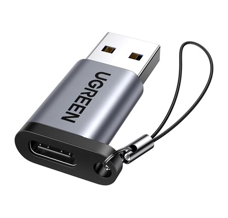 UGREEN adapter USB 3.1 C (Ž) na USB-A 3.0 (M), sivi