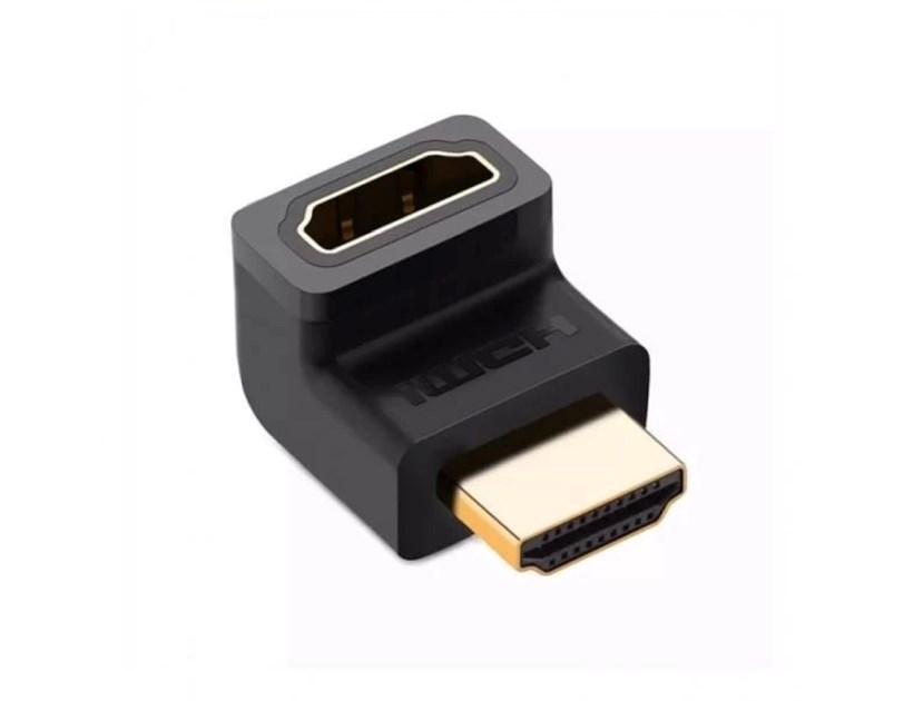 UGREEN adapter HDMI (M) na (Ž), kutni, prema gore