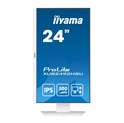 IIYAMA 24" XUB2492HSU-W6 FHD (1920×1080) IPS, Pivot, 100Hz, 16:9, 0.4ms, 250 cd/m2, 1300:1, HDMI/DP, 4×USB-A, zvučnici, bijeli