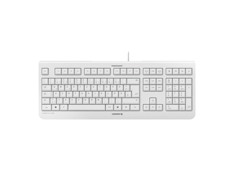 Cherry KC 1000 tipkovnica, USB, bijela