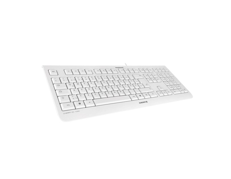 Cherry KC 1000 tipkovnica, USB, bijela