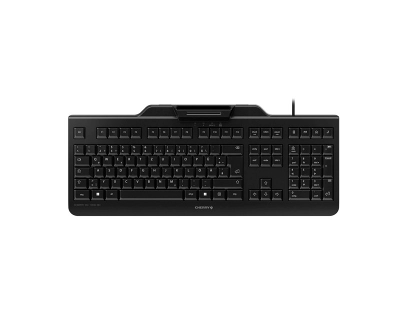 Cherry KC 1000SC tipkovnica sa čitačem Smart kartica, USB, crna
