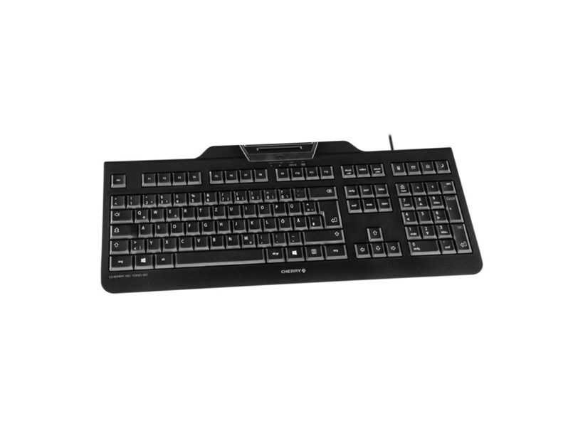 Cherry KC 1000SC tipkovnica sa čitačem Smart kartica, USB, crna