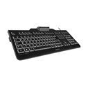 Cherry KC 1000SC tipkovnica sa čitačem Smart kartica, USB, crna