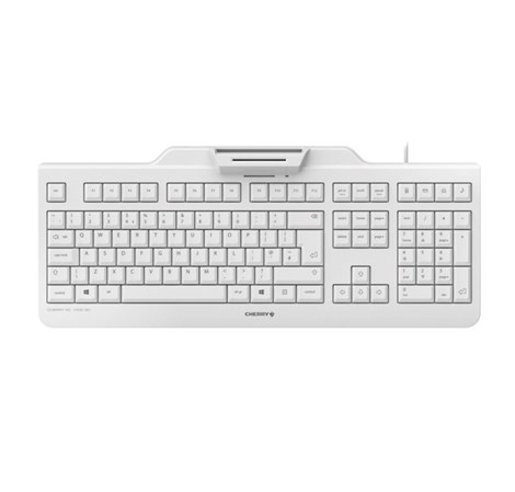 Cherry KC 1000SC tipkovnica sa čitačem Smart kartica, USB, bijela