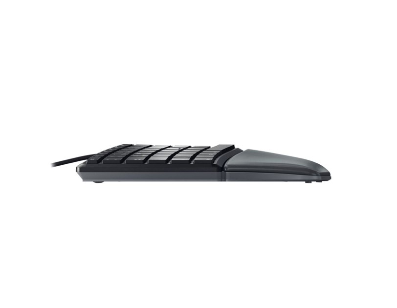 Cherry KC 4500 ergonomska tipkovnica, USB, crna