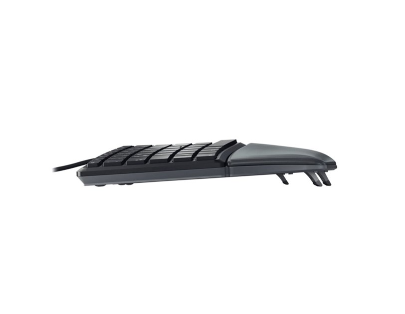 Cherry KC 4500 ergonomska tipkovnica, USB, crna