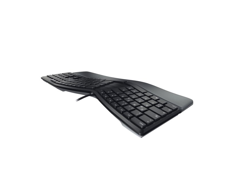 Cherry KC 4500 ergonomska tipkovnica, USB, crna
