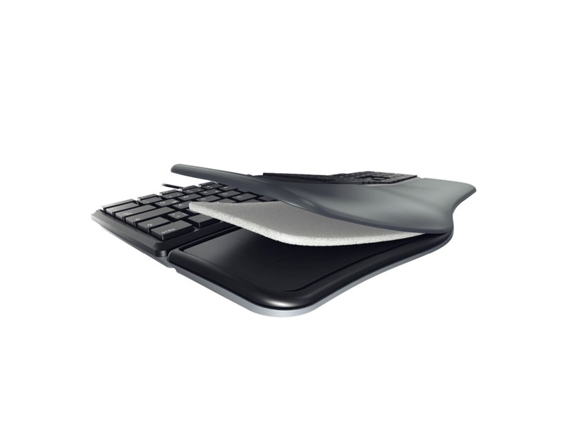 Cherry KC 4500 ergonomska tipkovnica, USB, crna