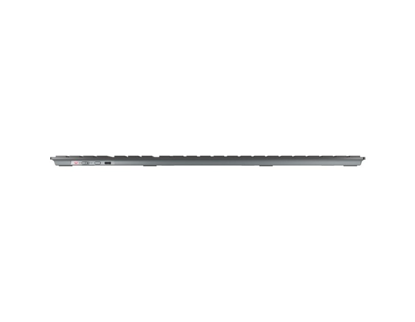 Cherry KW 9100 SLIM bežična/BT tipkovnica, AES-128 enkripcija, crna