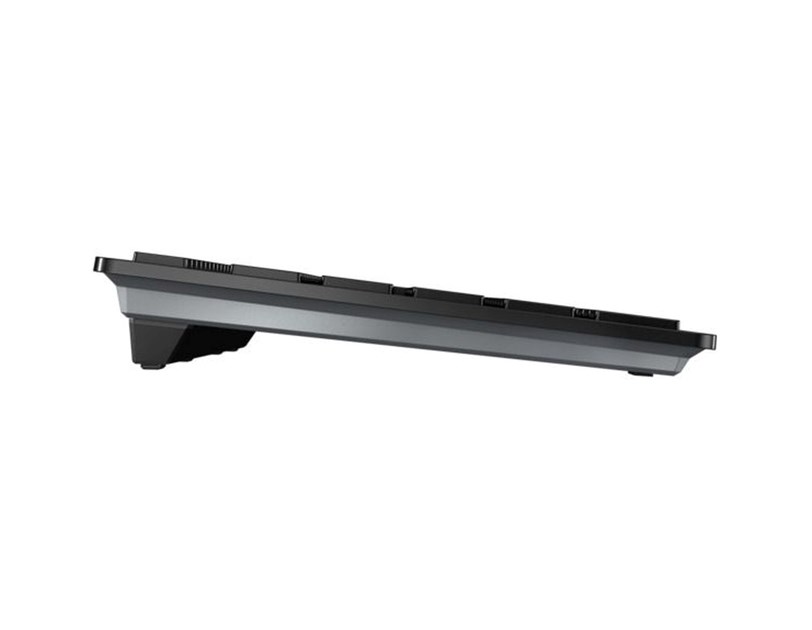 Cherry KW 9100 SLIM bežična/BT tipkovnica, AES-128 enkripcija, crna