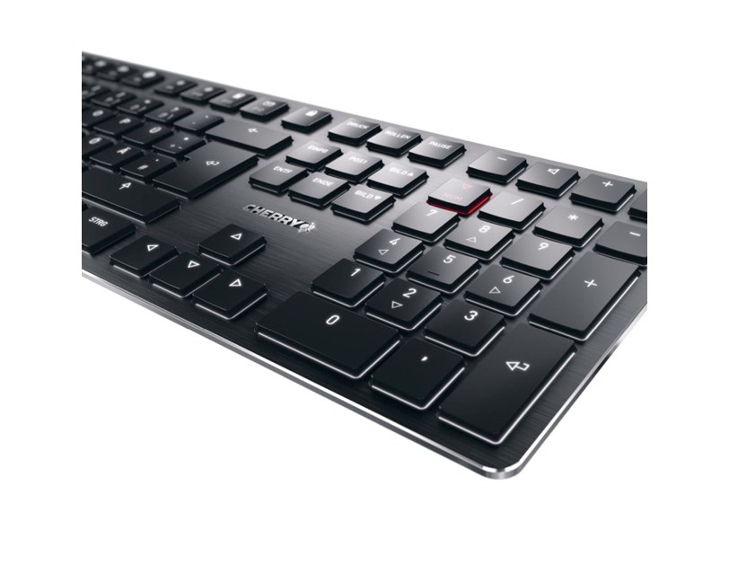 Cherry KW X ULP Ultra-slim high-end, mehanička tipkovnica, crna