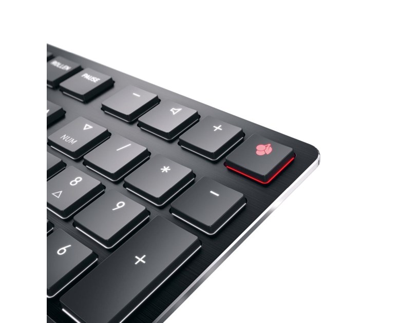 Cherry KW X ULP Ultra-slim high-end, mehanička tipkovnica, crna