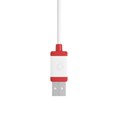 Cherry Stream tiha vodootporna tipkovnica, USB, bijelo/siva