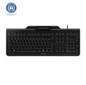 Cherry Secure Board 1.0 tipkovnica sa čitačem Smart kartica (+beskontaktni RF/NFC), USB, crna