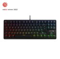 Cherry G80-3000N RGB TKL tipkovnica (mehanička), MX silent RED switch, USB, crna