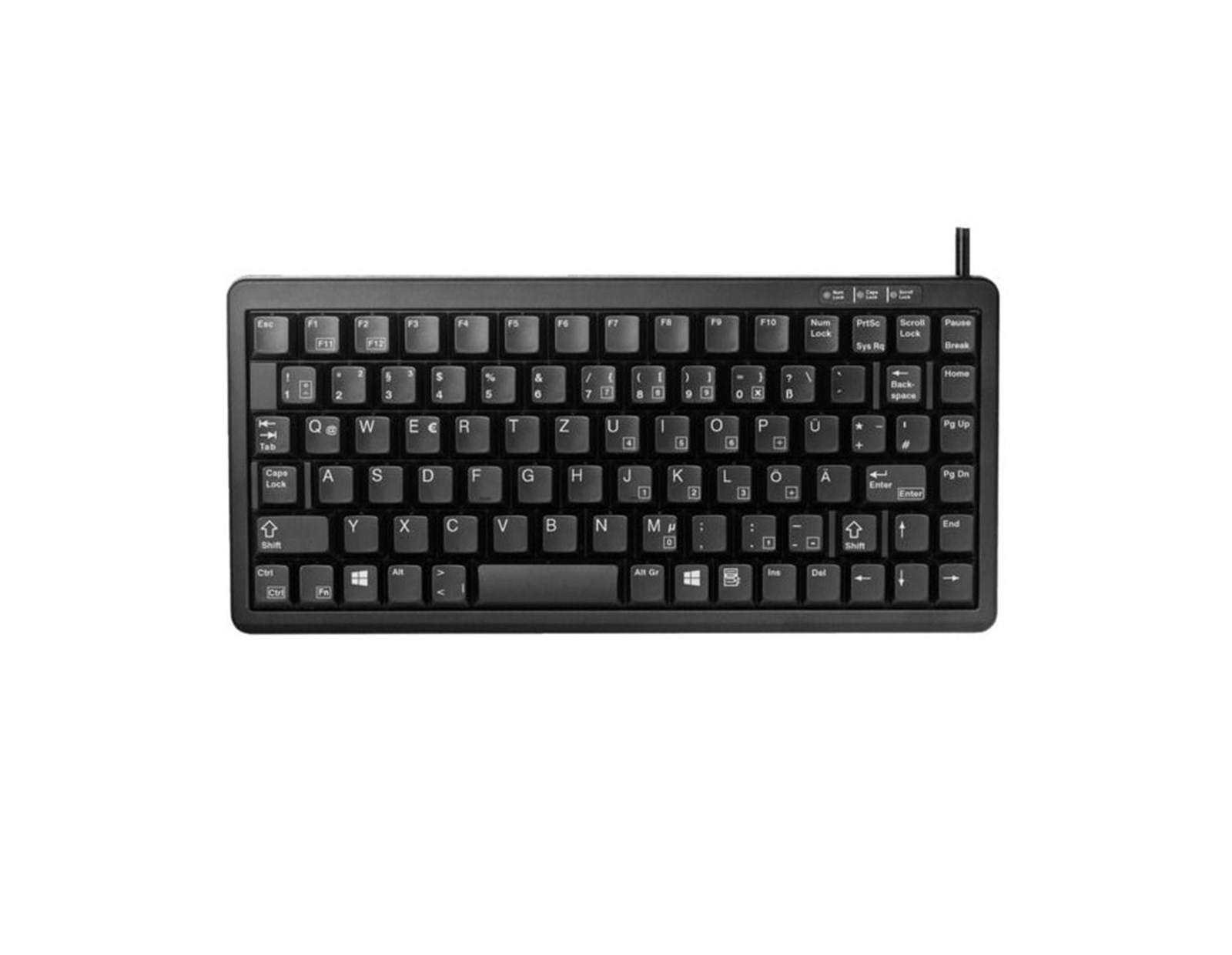 Cherry G84-4100 Compact tipkovnica, USB, crna