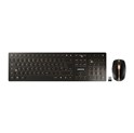 Cherry DW 9100 Slim bežična/BT tipkovnica + miš, AES-128 enkripcija, crna