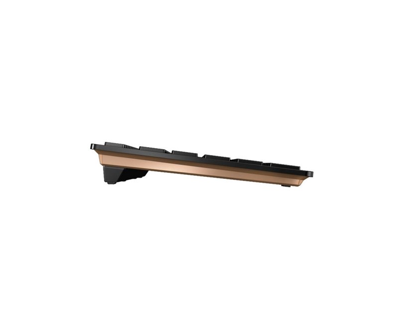 Cherry DW 9100 Slim bežična/BT tipkovnica + miš, AES-128 enkripcija, crna