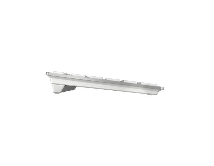 Cherry DW 9100 Slim bežična/BT tipkovnica + miš, AES-128 enkripcija, bijelo/siva