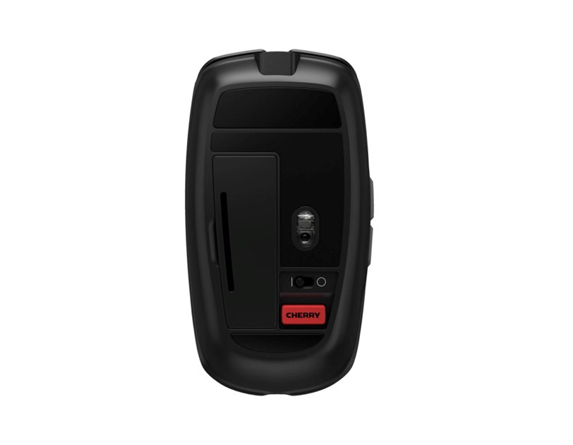 Cherry Stream Desktop Recharge tiha bežična tipkovnica + miš, crna