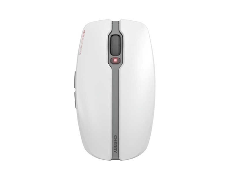 Cherry Stream Desktop tiha bežična tipkovnica + miš, bijela