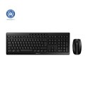 Cherry Stream Desktop tiha bežična tipkovnica + miš, crna