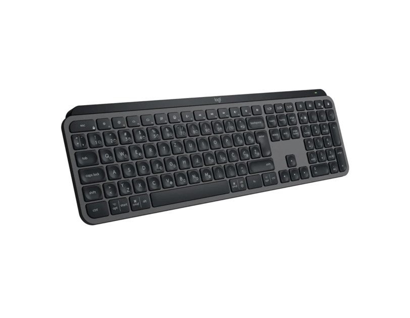 Logitech MX Keys S bežična bluetooth tipkovnica, siva (920-011591)