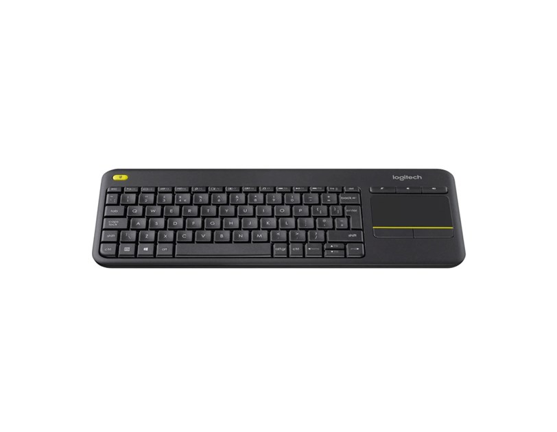 Logitech K400 Plus bežična tipkovnica+touchpad, USB, crna (920-008385)