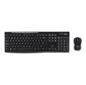 Logitech MK270 bežična tipkovnica+miš, USB, crna (920-004532)