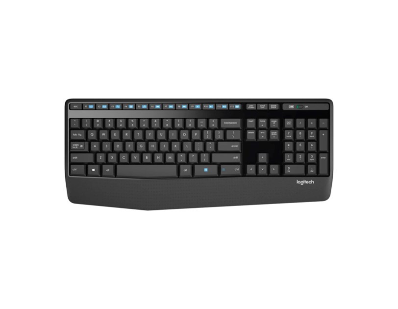 Logitech MK345 bežična tipkovnica+miš, USB, crna (920-006489)