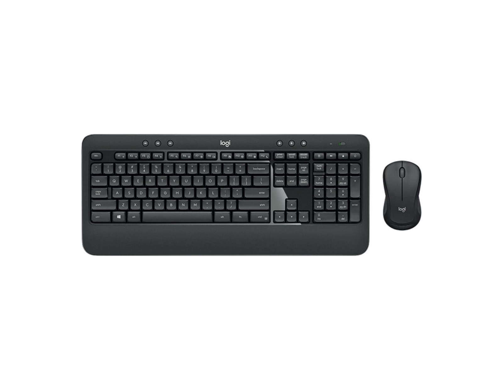 Logitech MK540 bežična tipkovnica+miš, USB, crna (920-008692)