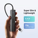 UGREEN 4-portni USB-A HUB 4xUSB-A 3.0, sivi