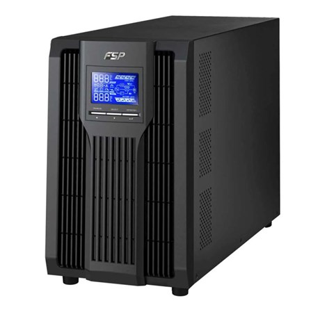 Fortron Source UPS Champ Tower 3000VA/2700W, On-line double conversion, USB, RS-232, 4×IEC, 6×9Ah,LCD