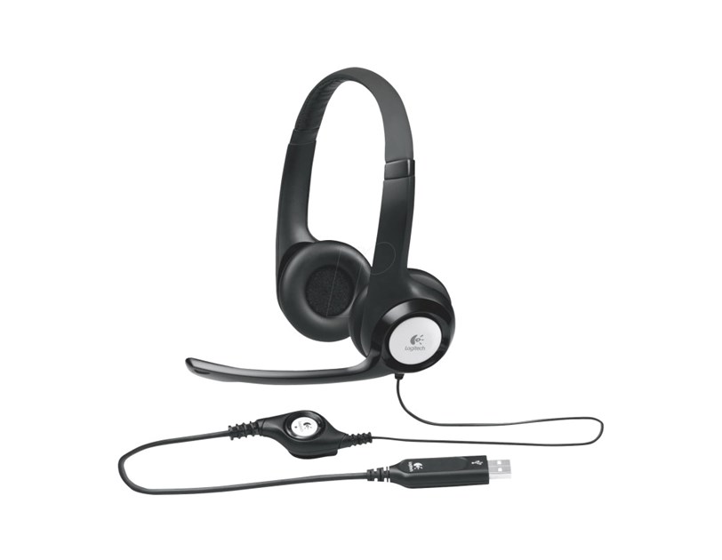 Logitech H390 stereo slušalice sa mikrofonom, USB (981-000406)