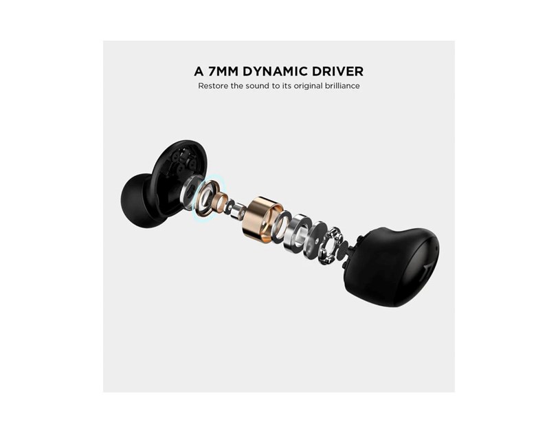 1MORE ColorBuds 2 TWS In-Ear bežične slušalice s mikrofonom, BT5.2, ANC, cVc 8.0, aptX, IPX5, Sound ID App, 24h, zlatne