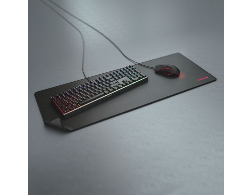 Cherry MP 2000 premium podloga za miš i tipkovnicu, XXL, crna