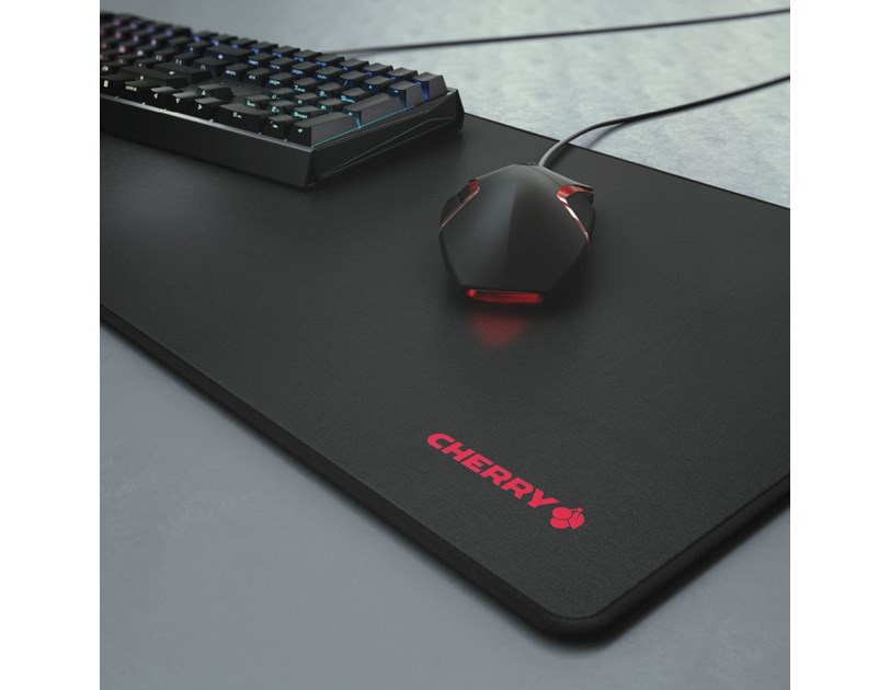 Cherry MP 2000 premium podloga za miš i tipkovnicu, XXL, crna